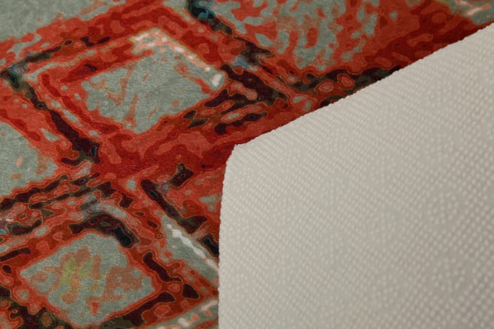 Matto Abril 100x150 cm - Monivärinen - Wilton-matto - Kuviollinen matto & värikäs matto