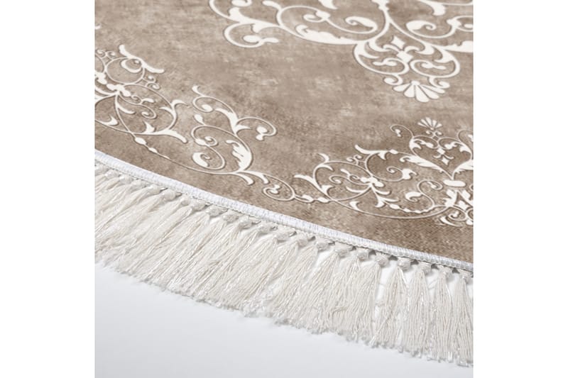 Matto Alanur Home 100x100 cm - Beige - Kodintekstiilit & matot - Matto - Moderni matto - Wilton-matto
