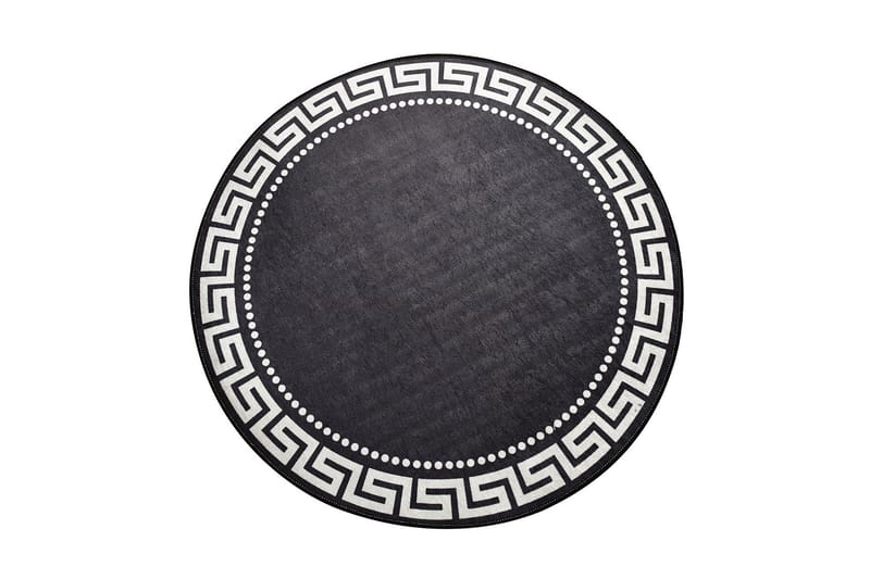 Matto Antik Pyöreä 140 cm - Monivärinen / Sametti - Kodintekstiilit & matot - Matto - Moderni matto - Wilton-matto