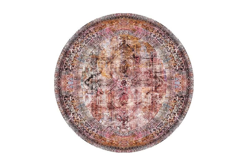 Matto Artloop 150 cm Pyöreä - Monivärinen - Kodintekstiilit & matot - Matto - Moderni matto - Wilton-matto
