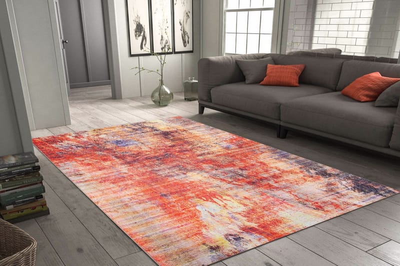Matto Artloop 150x230 cm - Monivärinen - Kodintekstiilit & matot - Matto - Moderni matto - Wilton-matto