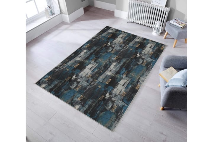 Matto Bishop 100x150 cm - Monivärinen - Wilton-matto - Kuviollinen matto & värikäs matto