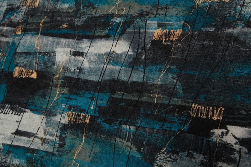 Matto Bishop 100x150 cm - Monivärinen - Kodintekstiilit & matot - Matto - Moderni matto - Wilton-matto