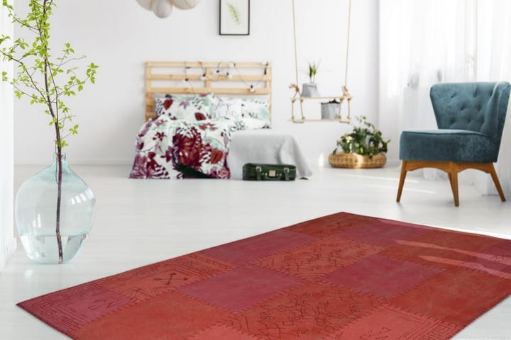 Matto Bridjawpryor Rymai 120x170 cm Monivärinen - D-Sign - Wilton-matto - Kuviollinen matto & värikäs matto