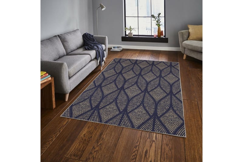 Matto Carlowe 120x180 cm - Monivärinen - Kodintekstiilit & matot - Matto - Moderni matto - Wilton-matto