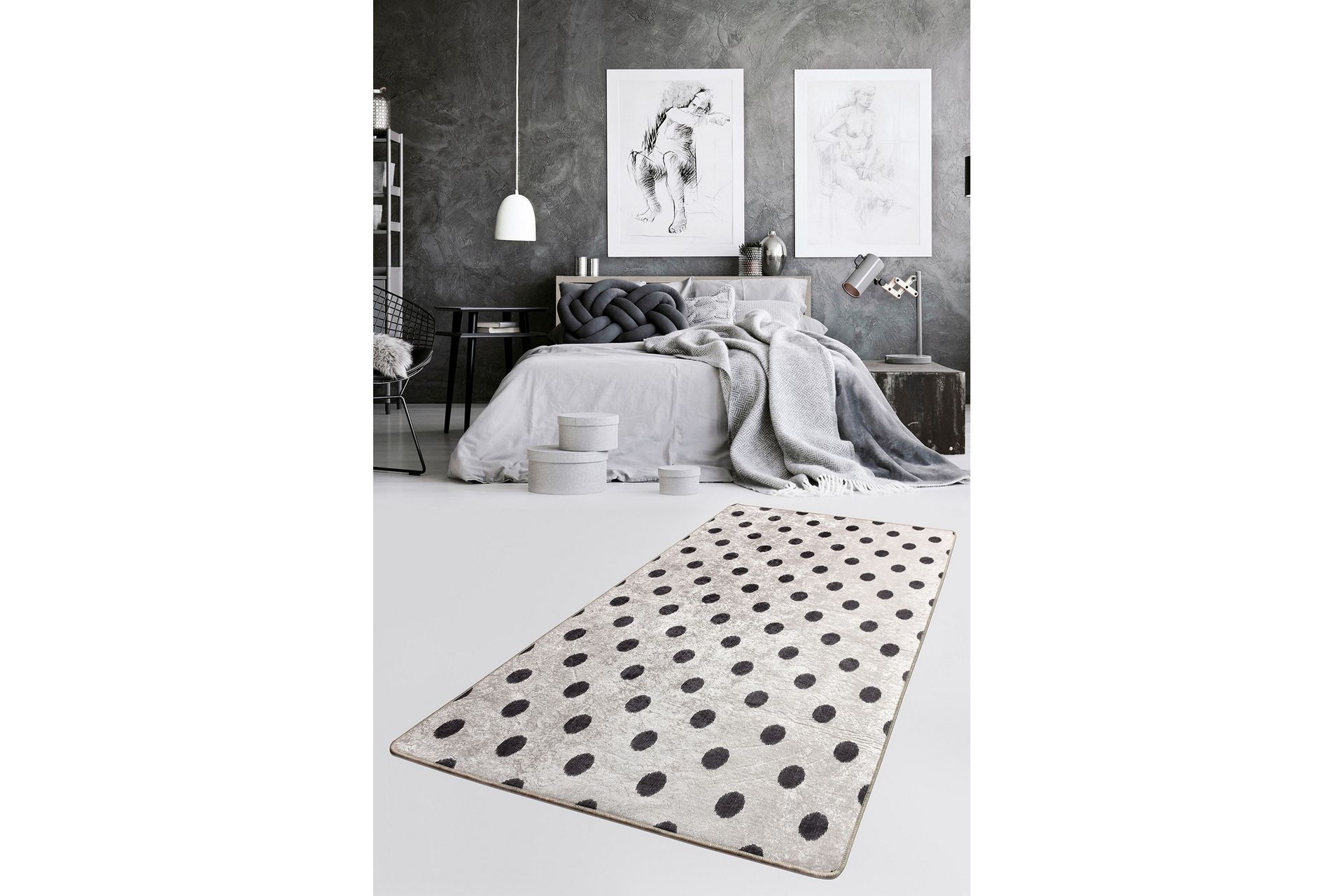 Matto Chilai 100x180 cm - Monivärinen - Kodintekstiilit & matot - Matto - Moderni matto - Wilton-matto