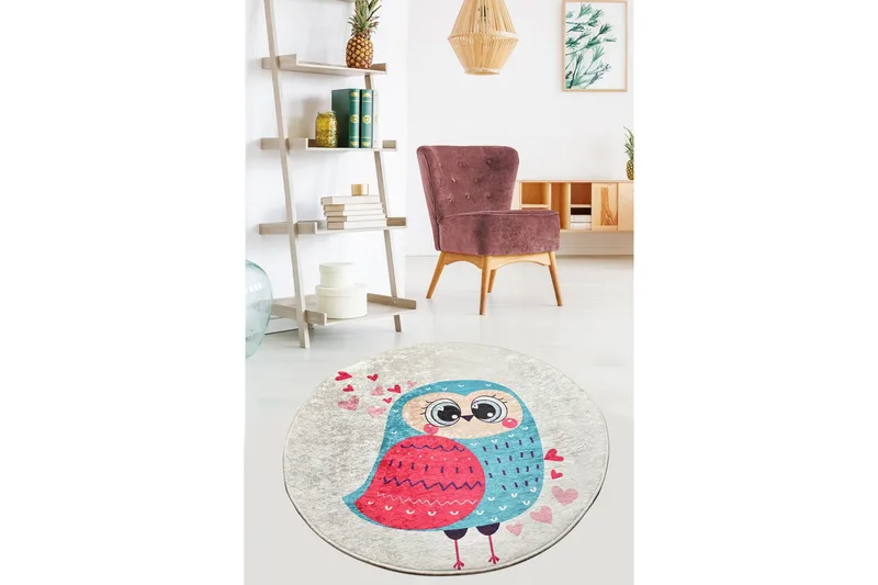 Matto Chilai 120 cm Pyöreä, Monivärinen