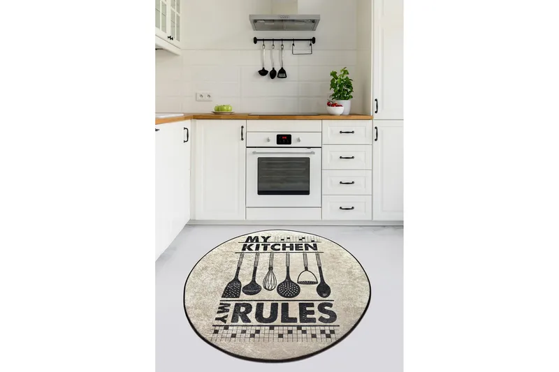 Matto Chilai 120 cm Pyöreä, Monivärinen