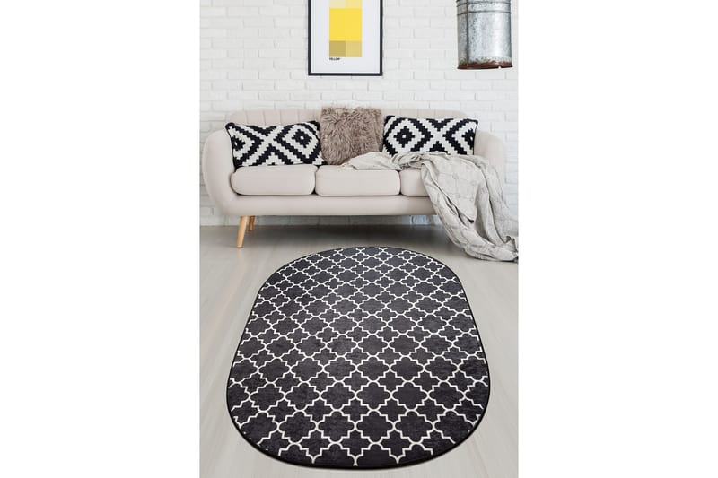 Matto Chilai 120x180 cm - Musta/Valkoinen - Kodintekstiilit & matot - Matto - Moderni matto - Wilton-matto
