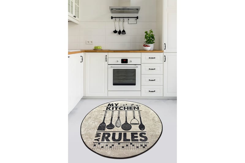 Matto Chilai 140 cm Pyöreä, Monivärinen