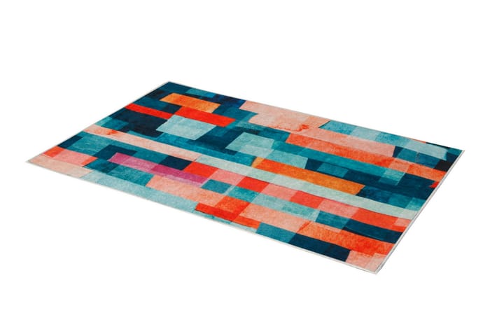 Matto Coleman 100x150 cm - Monivärinen - Wilton-matto - Kuviollinen matto & värikäs matto