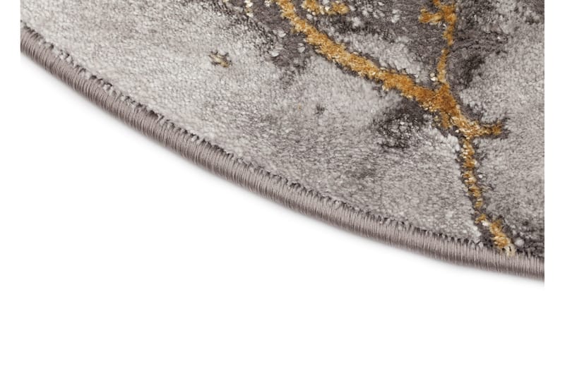 Matto Craft Concrete Ø160 cm Kulta - Kodintekstiilit & matot - Matto - Moderni matto - Wilton-matto