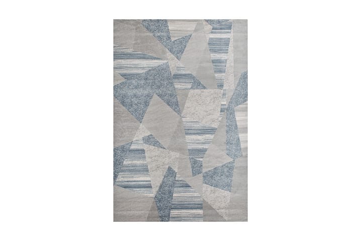 Matto Diamond Harmaa/Sininen 160x230 - Pierre Cardin - Wilton-matto - Kuviollinen matto & värikäs matto