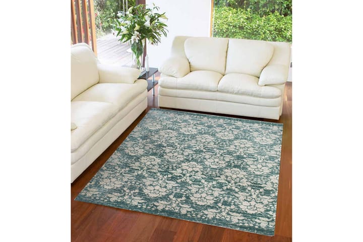 Matto Diamond Kerma/Vihreä 160x230 - Pierre Cardin - Wilton-matto - Kuviollinen matto & värikäs matto