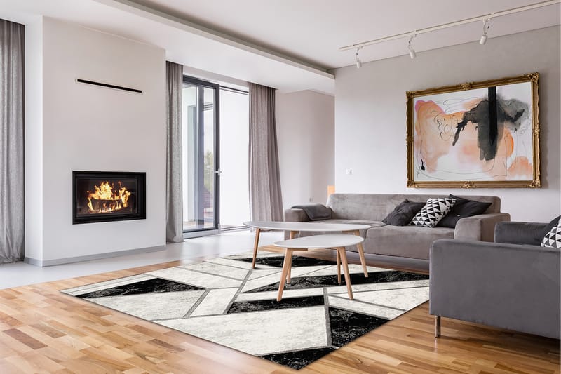 Matto Diamond Spektri 200x290 cm Hopea - Hopea - Kodintekstiilit & matot - Matto - Moderni matto - Wilton-matto