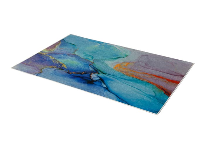 Matto Dublan 100x150 cm - Monivärinen - Wilton-matto - Kuviollinen matto & värikäs matto