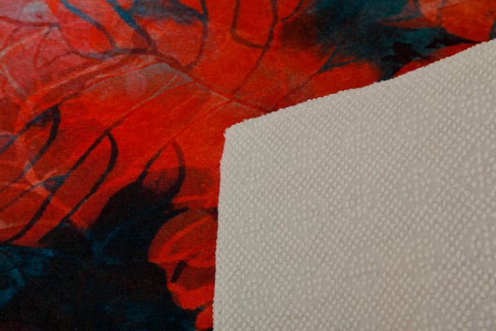 Matto Eglantiena 100x150 cm - Monivärinen - Wilton-matto - Kuviollinen matto & värikäs matto