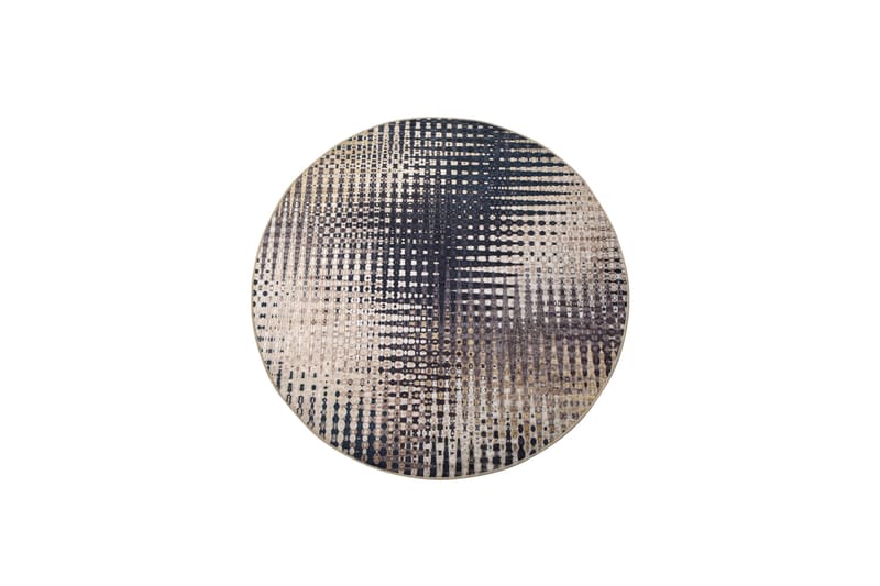 Matto Fusione Pyöreä 100 cm - Monivärinen / Sametti - Kodintekstiilit & matot - Matto - Moderni matto - Wilton-matto