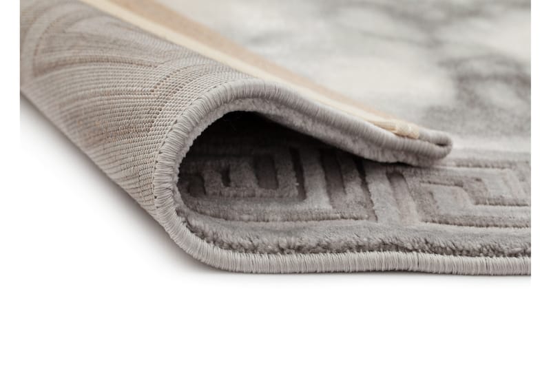 Matto Galya Versace 80x150 cm Harmaa - Harmaa - Kodintekstiilit & matot - Matto - Moderni matto - Wilton-matto
