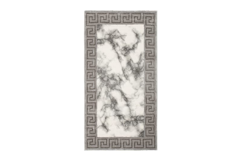 Matto Galya Versace 80x150 cm Harmaa - Harmaa - Kodintekstiilit & matot - Matto - Moderni matto - Wilton-matto