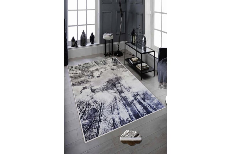Matto Homefesto 100x150 cm - Monivärinen - Kodintekstiilit & matot - Matto - Moderni matto - Wilton-matto