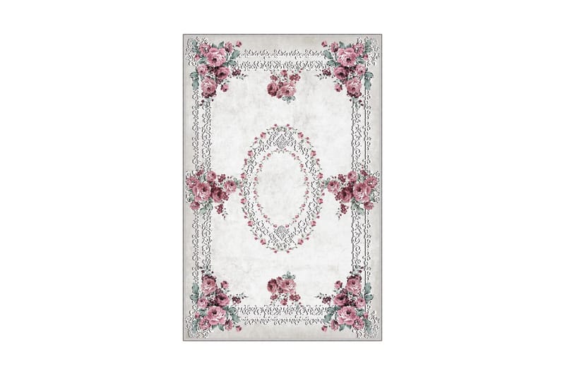 Matto Homefesto 100x150 cm - Monivärinen - Kodintekstiilit & matot - Matto - Moderni matto - Wilton-matto
