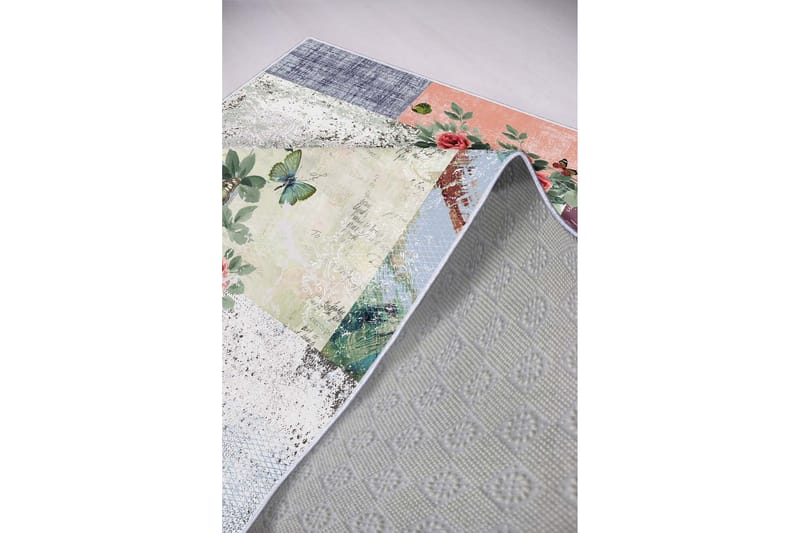 Matto Homefesto 100x150 cm - Monivärinen - Kodintekstiilit & matot - Matto - Moderni matto - Wilton-matto