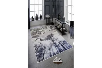 Matto Homefesto 100x150 cm - Monivärinen - Kodintekstiilit & matot - Matto - Moderni matto - Wilton-matto