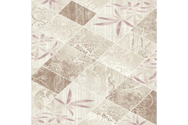 Matto Homefesto 100x200 cm - Monivärinen - Kodintekstiilit & matot - Matto - Moderni matto - Wilton-matto