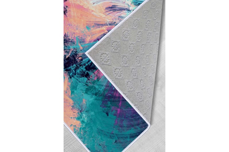 Matto Homefesto 100x200 cm - Monivärinen - Kodintekstiilit & matot - Matto - Moderni matto - Wilton-matto