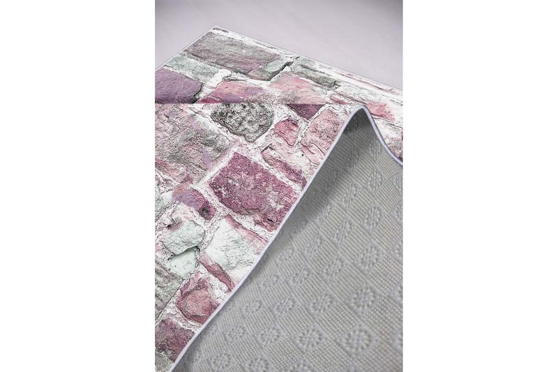 Matto Homefesto 100x200 cm - Monivärinen - Kodintekstiilit & matot - Matto - Moderni matto - Wilton-matto