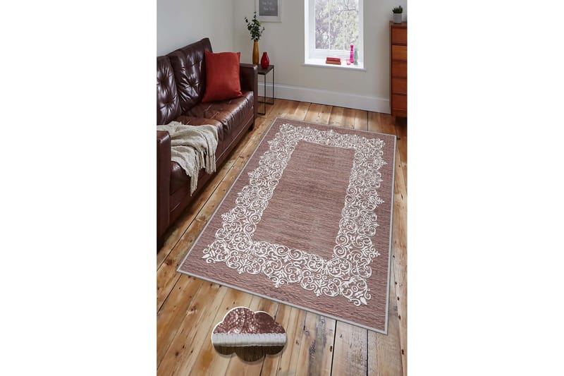 Matto Homefesto 100x200 cm - Monivärinen - Kodintekstiilit & matot - Matto - Moderni matto - Wilton-matto