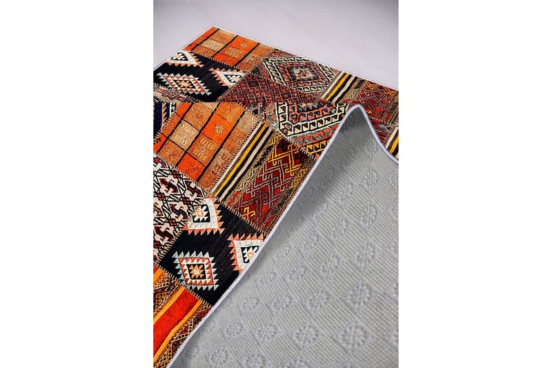 Matto Homefesto 100x200 cm - Monivärinen - Kodintekstiilit & matot - Matto - Moderni matto - Wilton-matto