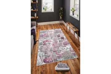 Matto Homefesto 100x200 cm - Monivärinen - Kodintekstiilit & matot - Matto - Moderni matto - Wilton-matto