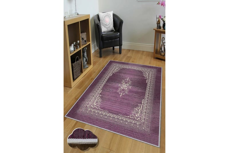 Matto Homefesto 100x300 cm - Monivärinen - Kodintekstiilit & matot - Matto - Moderni matto - Wilton-matto