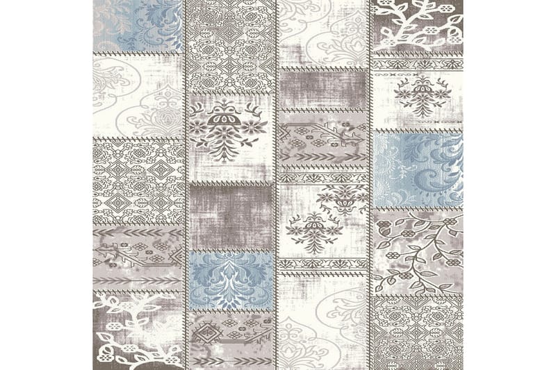 Matto Homefesto 100x300 cm - Monivärinen - Kodintekstiilit & matot - Matto - Moderni matto - Wilton-matto