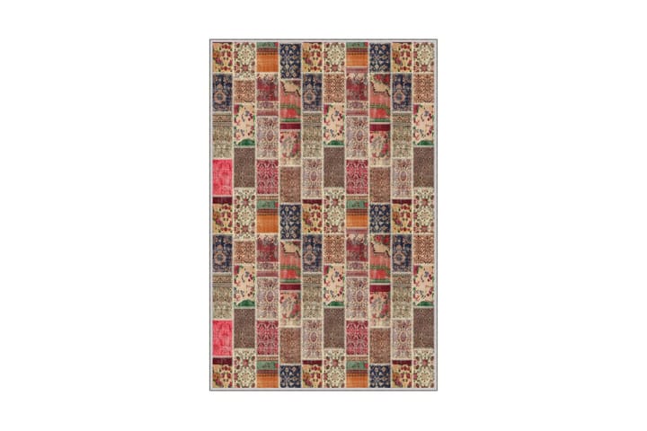 Matto Homefesto 100x300 cm - Monivärinen - Wilton-matto - Kuviollinen matto & värikäs matto