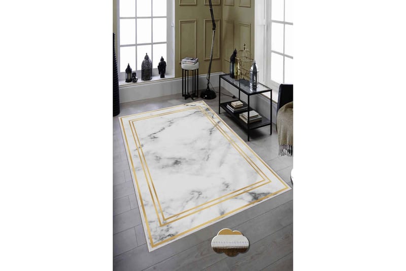 Matto Homefesto 100x300 cm - Monivärinen - Kodintekstiilit & matot - Matto - Moderni matto - Wilton-matto