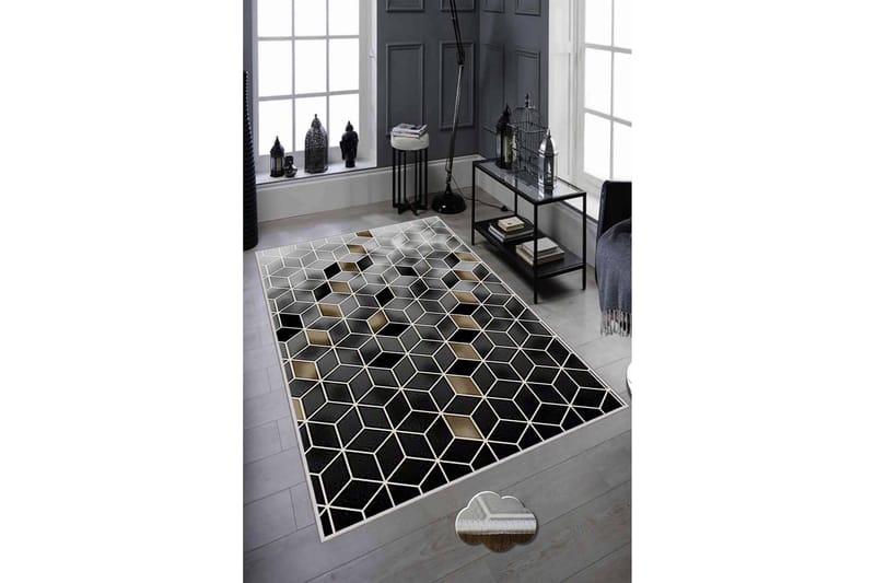 Matto Homefesto 100x300 cm - Monivärinen - Kodintekstiilit & matot - Matto - Moderni matto - Wilton-matto