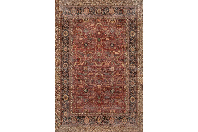 Matto Homefesto 100x300 cm - Monivärinen - Kodintekstiilit & matot - Matto - Moderni matto - Wilton-matto