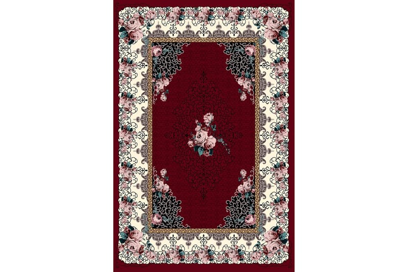 Matto Homefesto 100x300 cm - Monivärinen - Kodintekstiilit & matot - Matto - Moderni matto - Wilton-matto