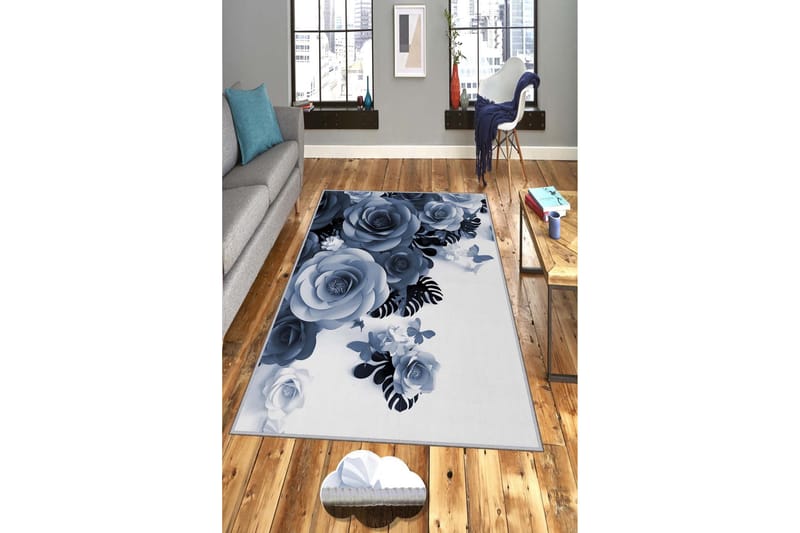 Matto Homefesto 120x180 cm - Monivärinen - Kodintekstiilit & matot - Matto - Moderni matto - Wilton-matto