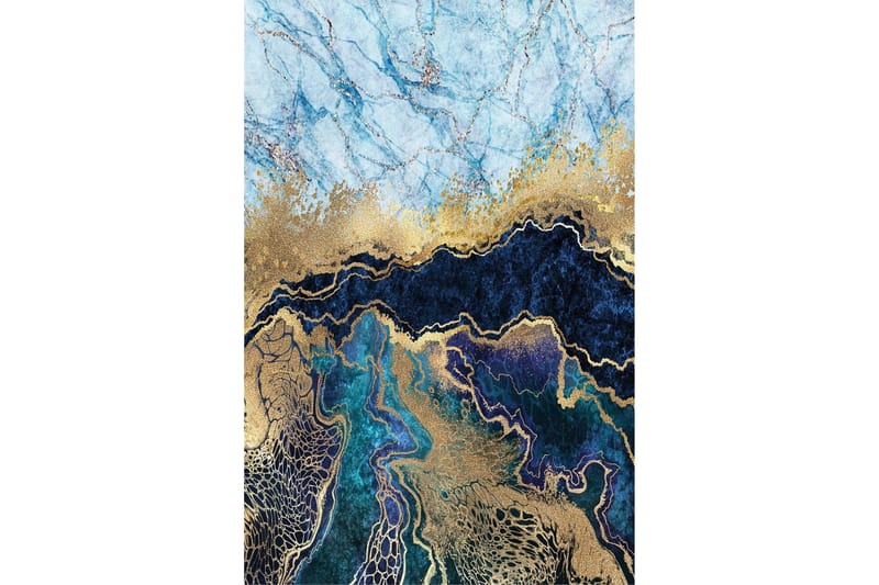 Matto Homefesto 120x180 cm - Monivärinen - Kodintekstiilit & matot - Matto - Moderni matto - Wilton-matto