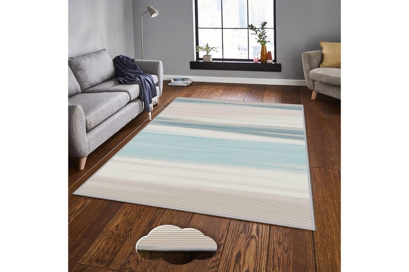 Matto Homefesto 140x220 cm - Monivärinen - Kodintekstiilit & matot - Matto - Moderni matto - Wilton-matto