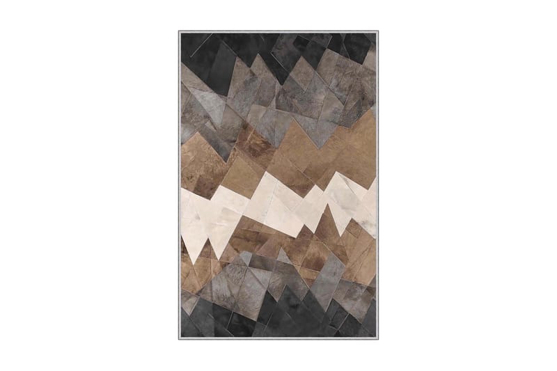 Matto Homefesto 140x220 cm - Monivärinen - Kodintekstiilit & matot - Matto - Moderni matto - Wilton-matto