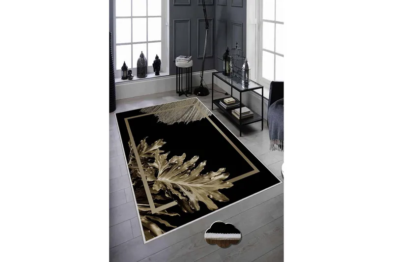 Matto Homefesto 140x220 cm - Monivärinen - Kodintekstiilit & matot - Matto - Moderni matto - Wilton-matto