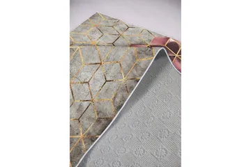 Matto Homefesto 140x220 cm - Monivärinen - Kodintekstiilit & matot - Matto - Moderni matto - Wilton-matto