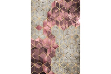 Matto Homefesto 140x220 cm - Monivärinen - Kodintekstiilit & matot - Matto - Moderni matto - Wilton-matto