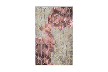 Matto Homefesto 140x220 cm - Monivärinen - Kodintekstiilit & matot - Matto - Moderni matto - Wilton-matto