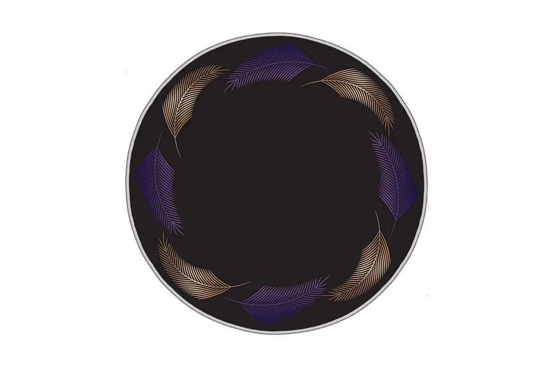 Matto Homefesto 150 cm Pyöreä, Monivärinen